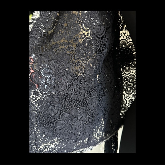 Vintage Chanel Guipure collarless lace jacket - Picture 7 of 10
